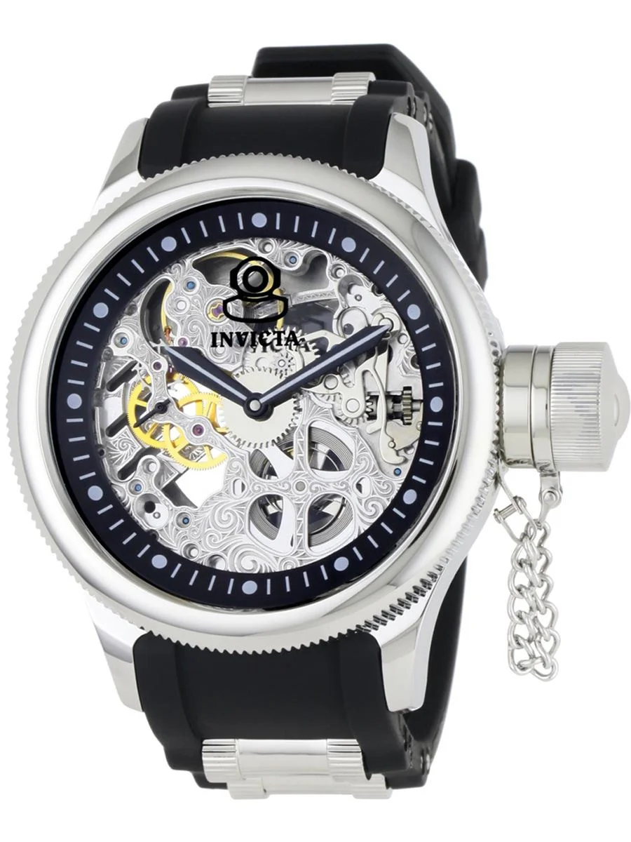 Invicta 11088 Russian Diver Skeleton Kol Saati