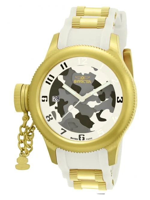 Invicta 111357 Russian Diver Women Camouflage Kol Saati
