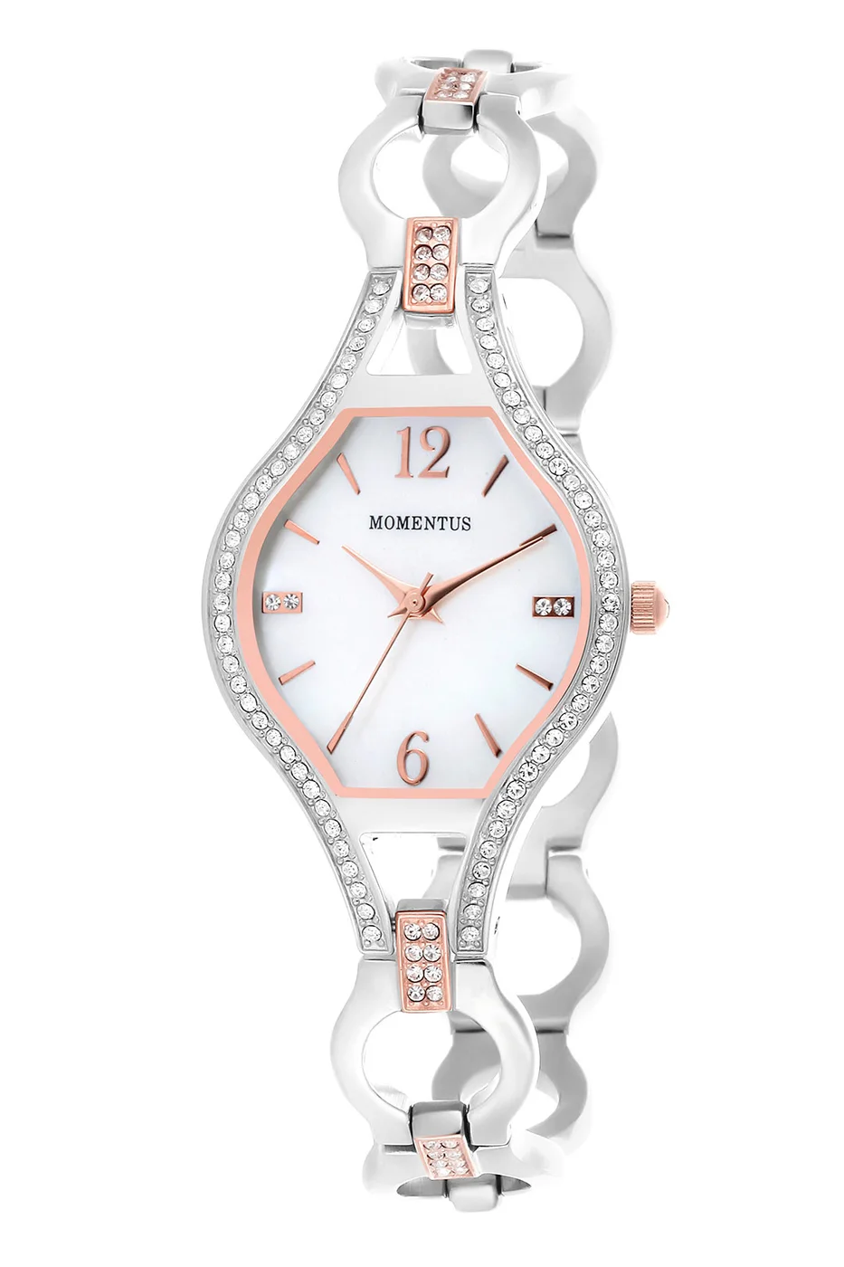Momentus FJ203T-09SR Gümüş-Bronz Bayan Kol Saati