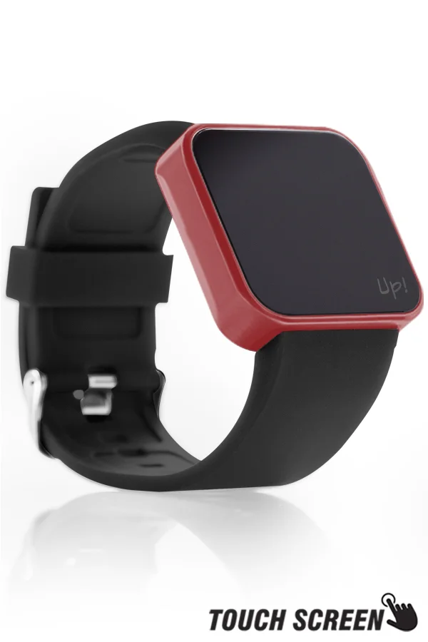 Up! Watch Smooth Edition Dokunmatik Claret Red Saat