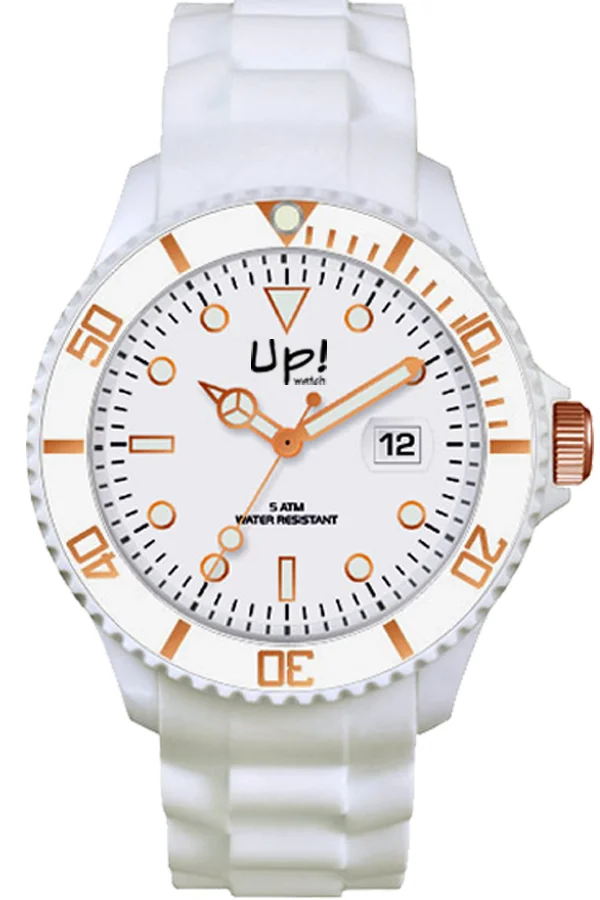 Up! Watch Rose Gold White Kol Saati