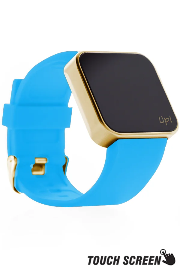 Up! Watch Touch Matte Gold & Turkuaz Kol Saati