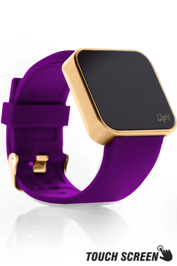 Up! Watch Touch Matte Rose Gold & Mor Kol Saati