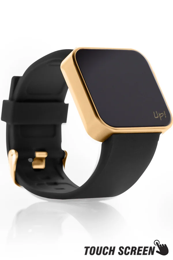 Up! Watch Touch Matte Rose Gold & Siyah Kol Saati