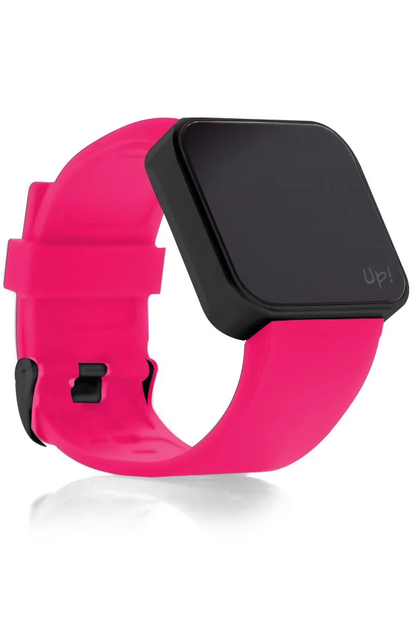 Up! Watch Touch Siyah & Pembe Kol Saati
