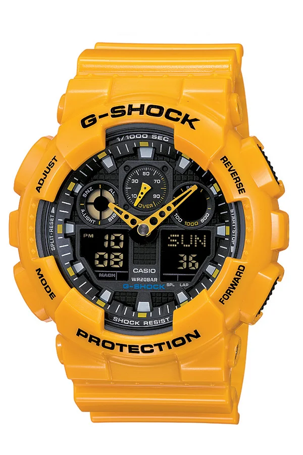 Casio Ga 100a Sarı Erkek Kol Saati