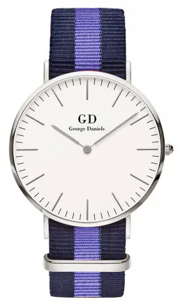 George Daniels Camden Silver Kol Saati
