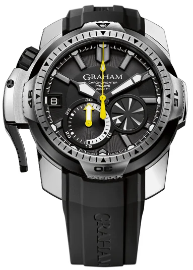 Graham Chronofıghter Prodive Black 2cdav.b02a.k80f