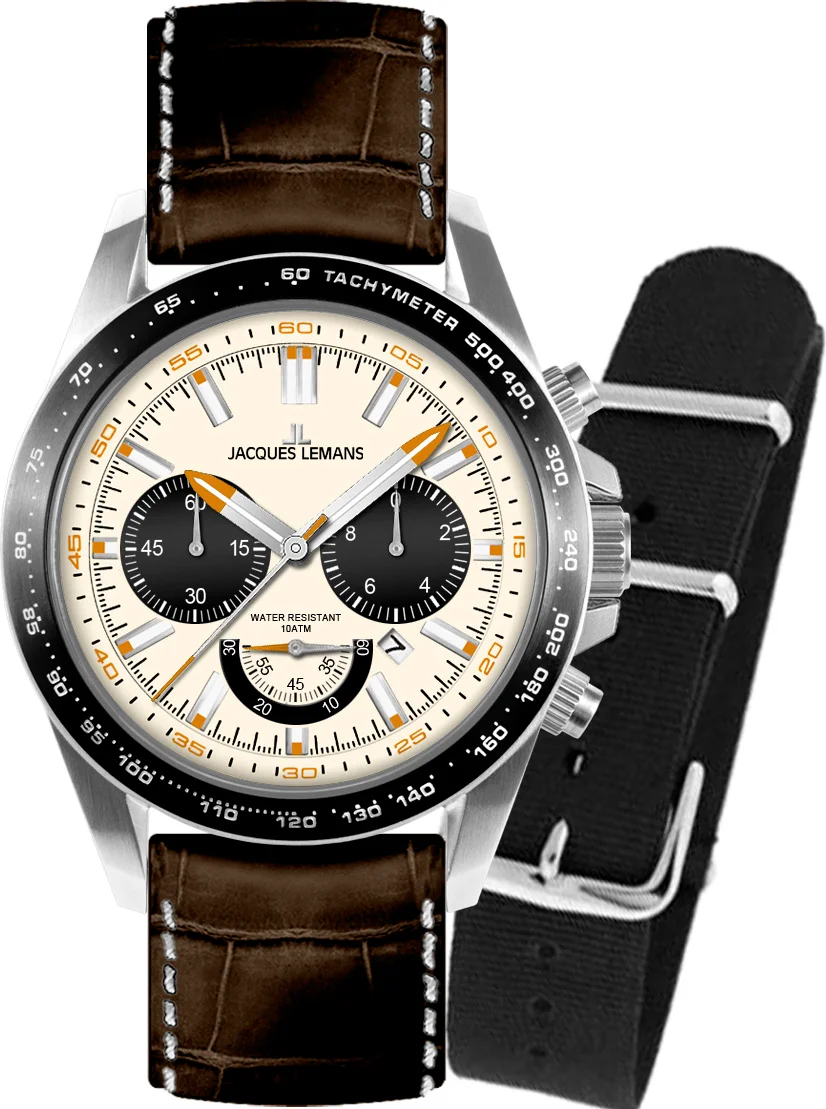 Jacques Lemans 1-1756B Erkek Kol Saati