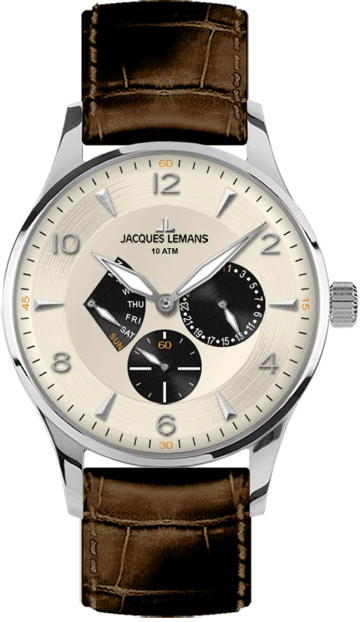 Jacques Lemans 1-1827C Erkek Kol Saati
