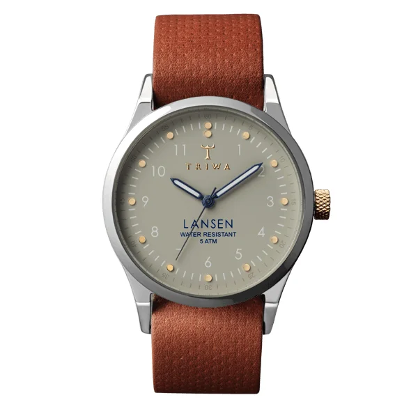Triwa LAST113 Dawn Lansen Brown Dots Mono Kol Saati
