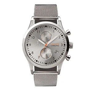 Triwa LCST102 Stirling Lansen Chrono Steel Mesh Kol Saati