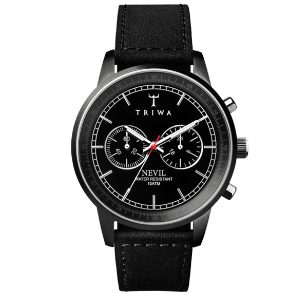 Triwa NEST111 Midnight Nevil B.Sewn C. Kol Saati