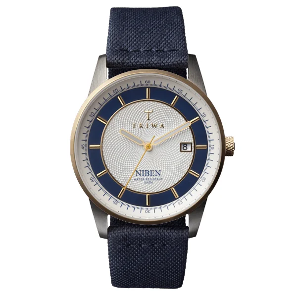 Triwa NIST104D Duke Niben Navy Canvas C. Kol Saati