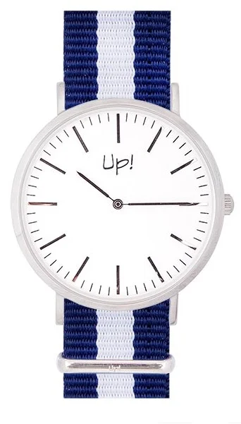 Up! Watch Silver Slim Case Saat