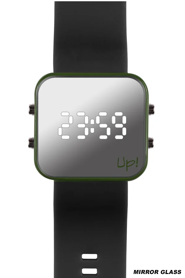 Up! Watch Green&black Kol Saati