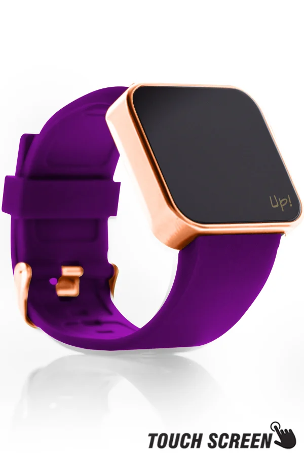 Up! Watch Touch Shiny Rose&amp;purple Kol Saati