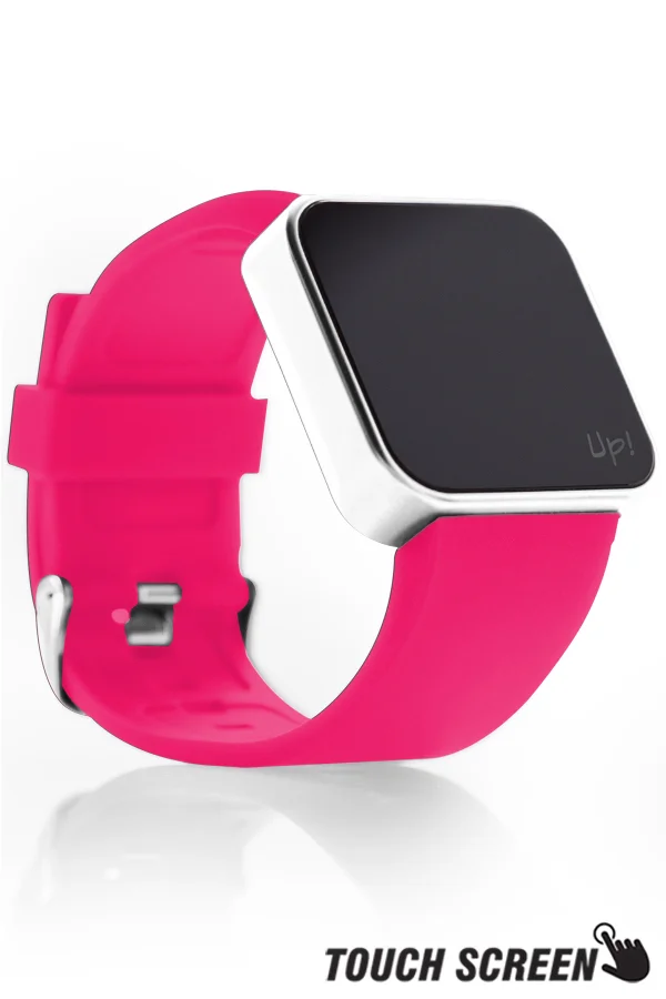 Up! Watch Touch Shiny Silver&amp;pink