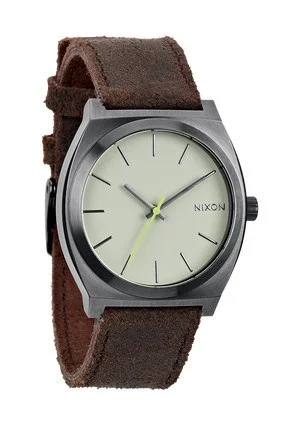 A045-1388 - Nixon Tıme Teller Gunmetal/brown Kol Saati - A045