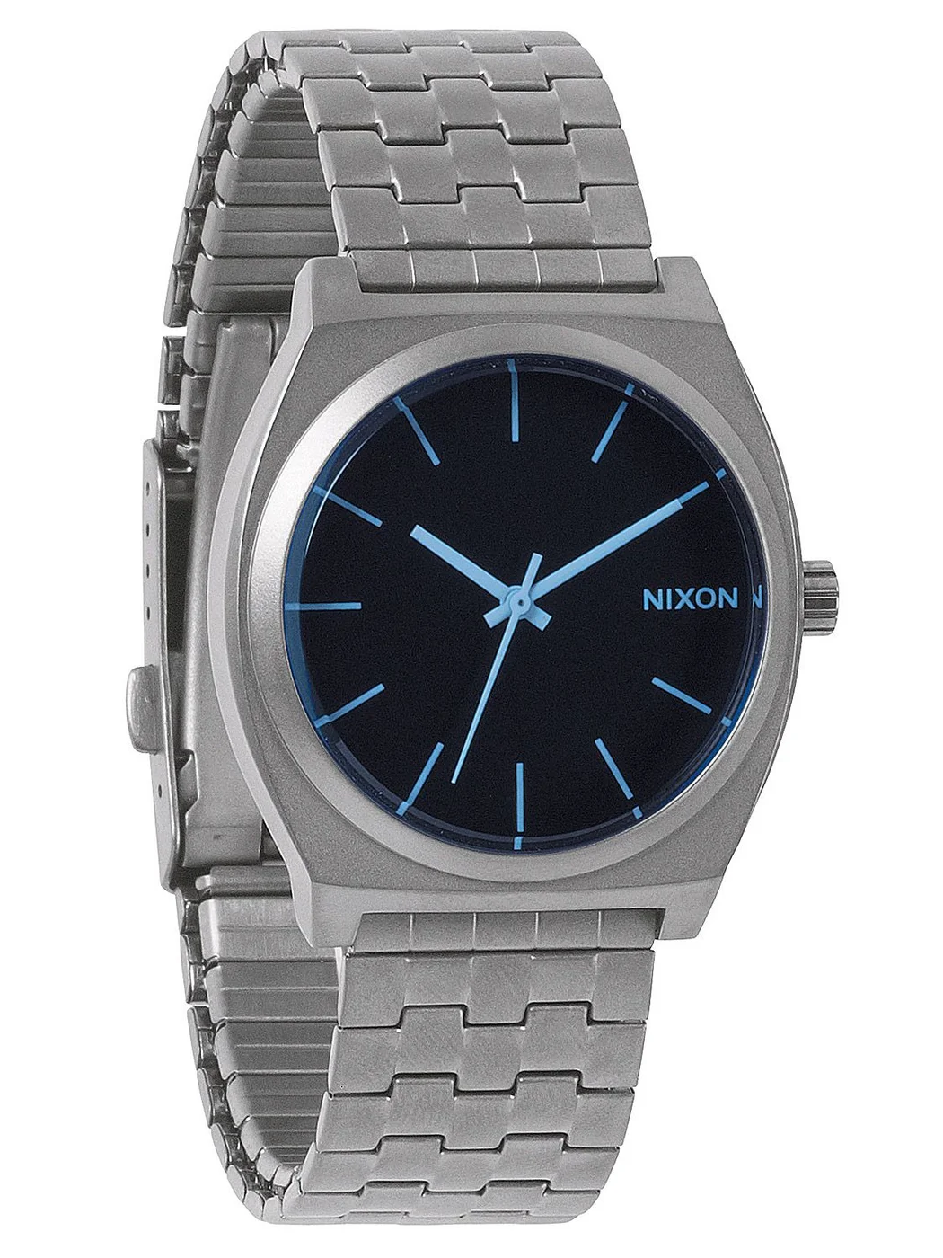 A045-1427 - Nixon Time Teller Gunmetal / Blue Crystal Kol Saat