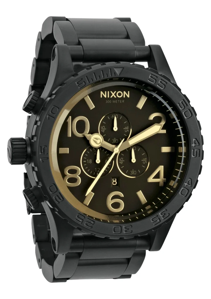 A083-1354 - Nixon 5130 Chrono Matteblack/oran Kol Saati - A083