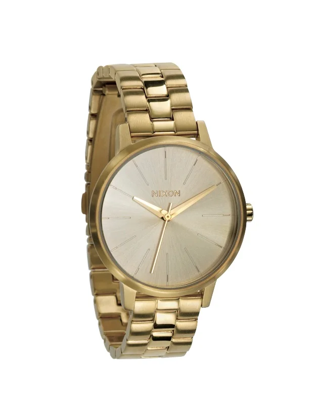 A099-502 - Nixon Kensıngton All Gold Kol Saati - A099 502