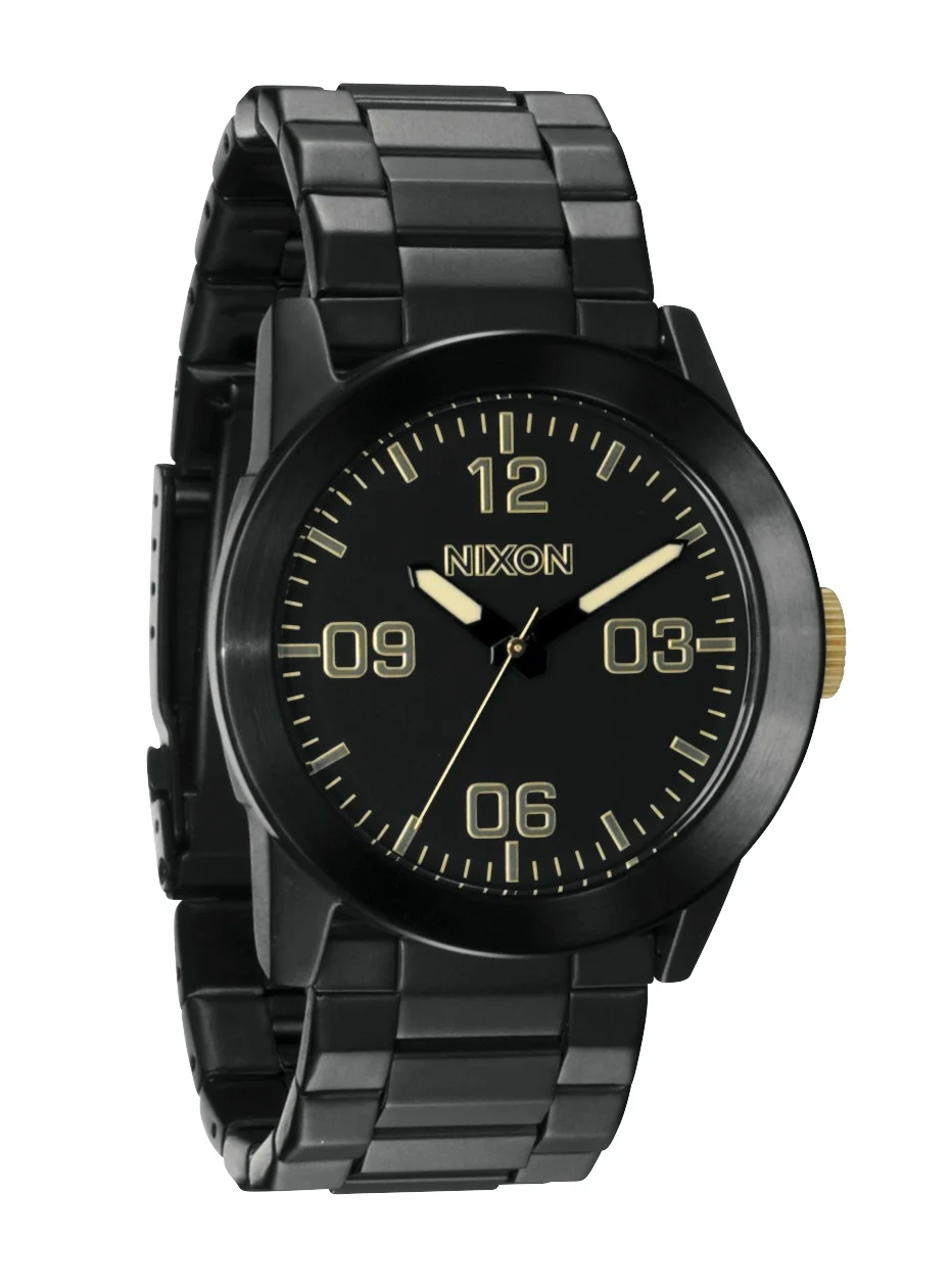 A276-1041 - Nixon Prıvate Ss Blk/gold Kol Saati - A276 1041