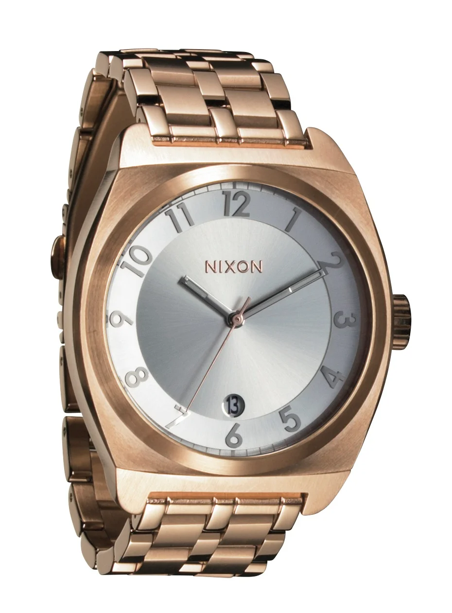 A325-1044 - Nixon Monopoly Rose Gold Kol Saati - A325 1044