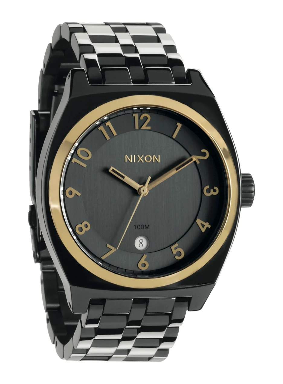 A325-1228 - Nixon Monopoly Gun N Gold Kol Saati - A325 1228