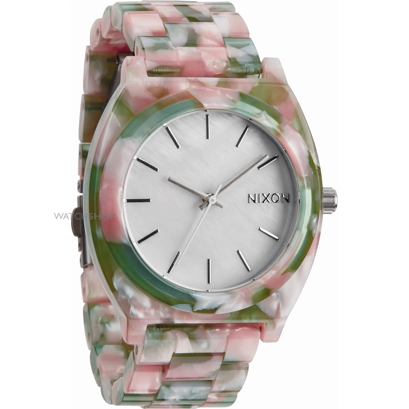 A327-1539 - Nixon Time Teller Acetate Mint Julep Kol Saati - A