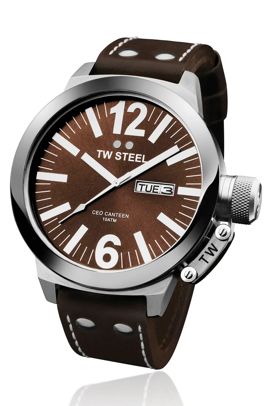 TW Steel CE1010 Canteen CEO ERKEK Steel 50mm Saat