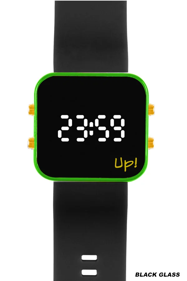 Up! Watch Gngreen&amp;black Unisex Kol Saati