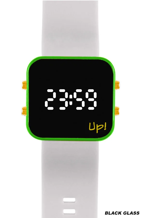 Up! Watch Gngreen&amp;white Unisex Kol Saati