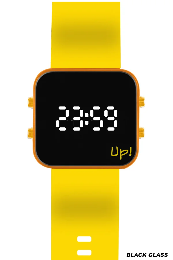 Up! Watch Gorange&amp;yellow Unisex Kol Saati