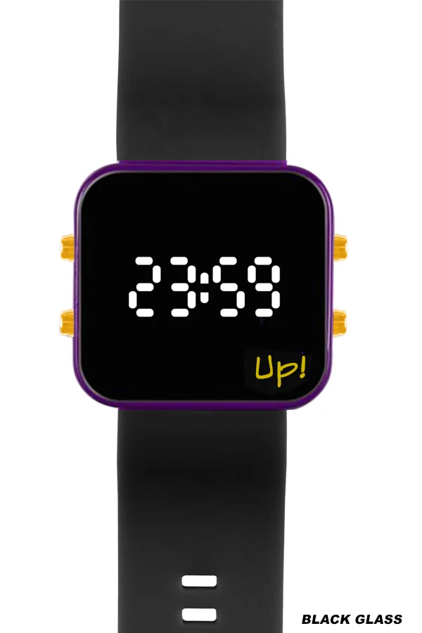 Up! Watch Purple&amp;black Unisex Kol Saati
