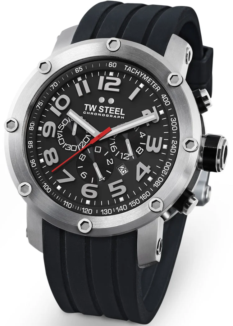 TW Steel TW121 Grandeur Tech Chrono Steel 48mm Saa