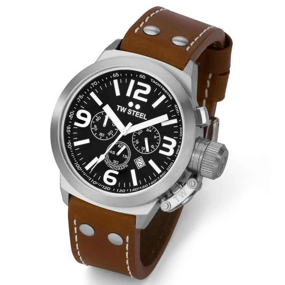 TW Steel TW6 Canteen Chrono Steel 45mm Saat