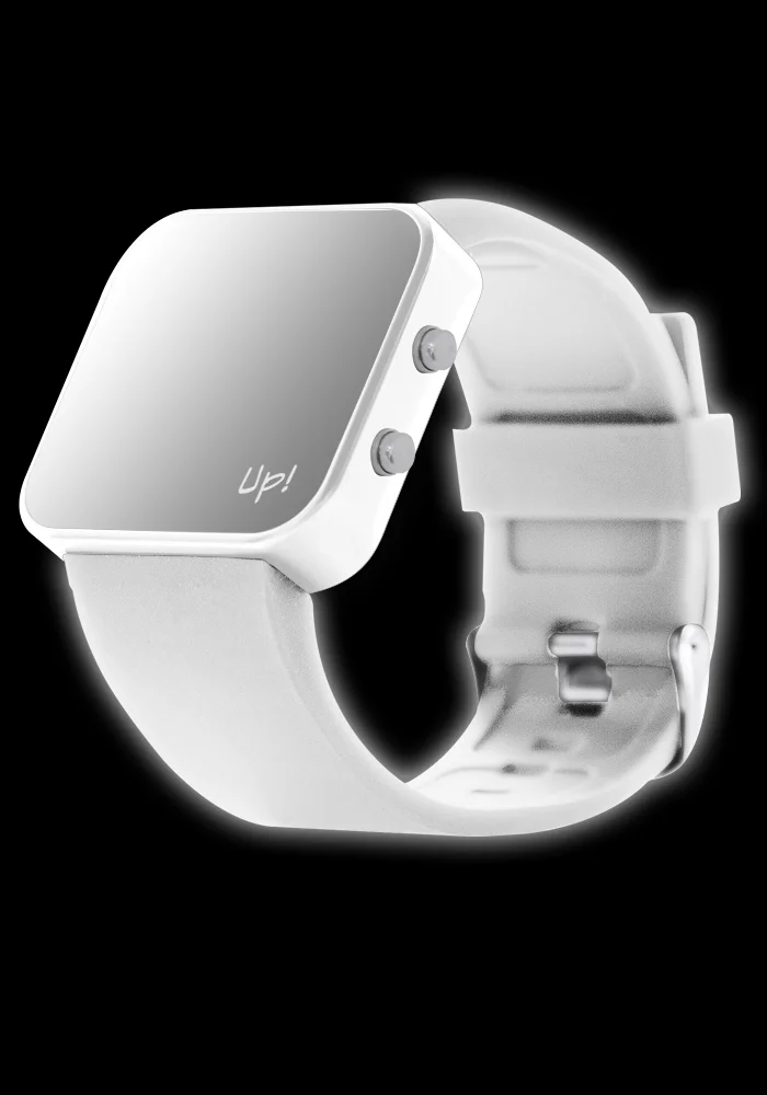 UP! Watch LED Neon White Kol Saati