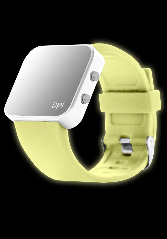 UP! Watch LED Neon Yellow Kol Saati