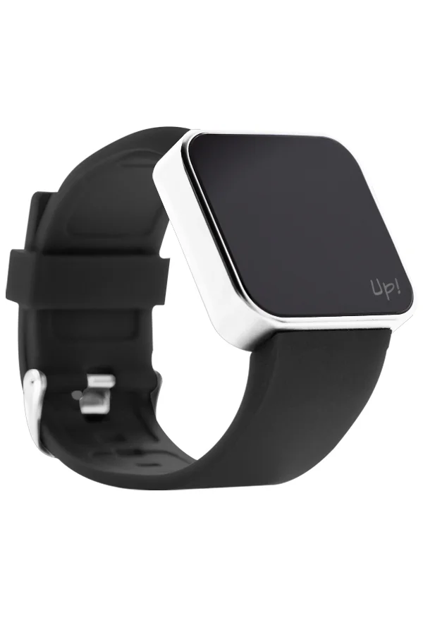 UP! Watch Touch Smooth Shiny Silver Edition Kol Saati