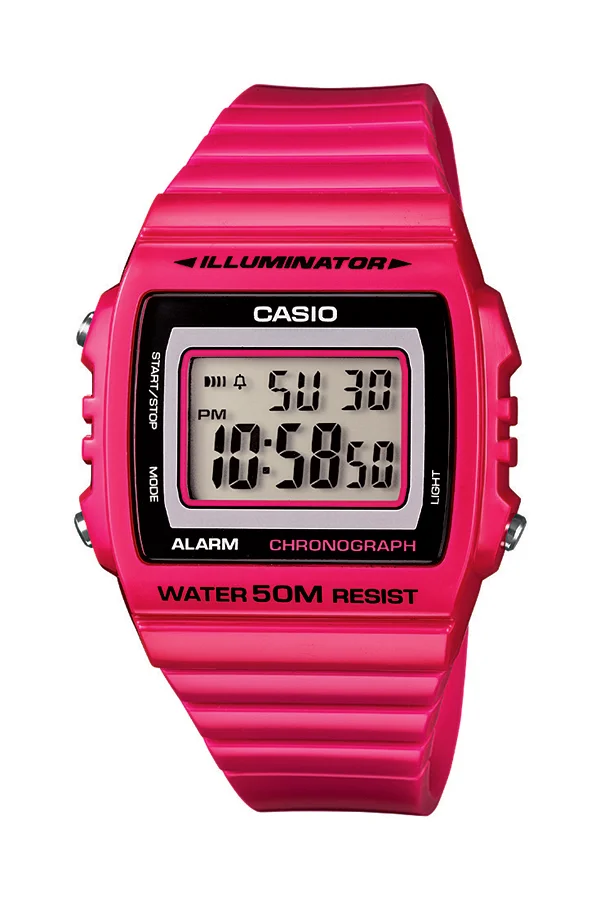 Casio W-215H-4AVDF Digital Bayan Kol Saati