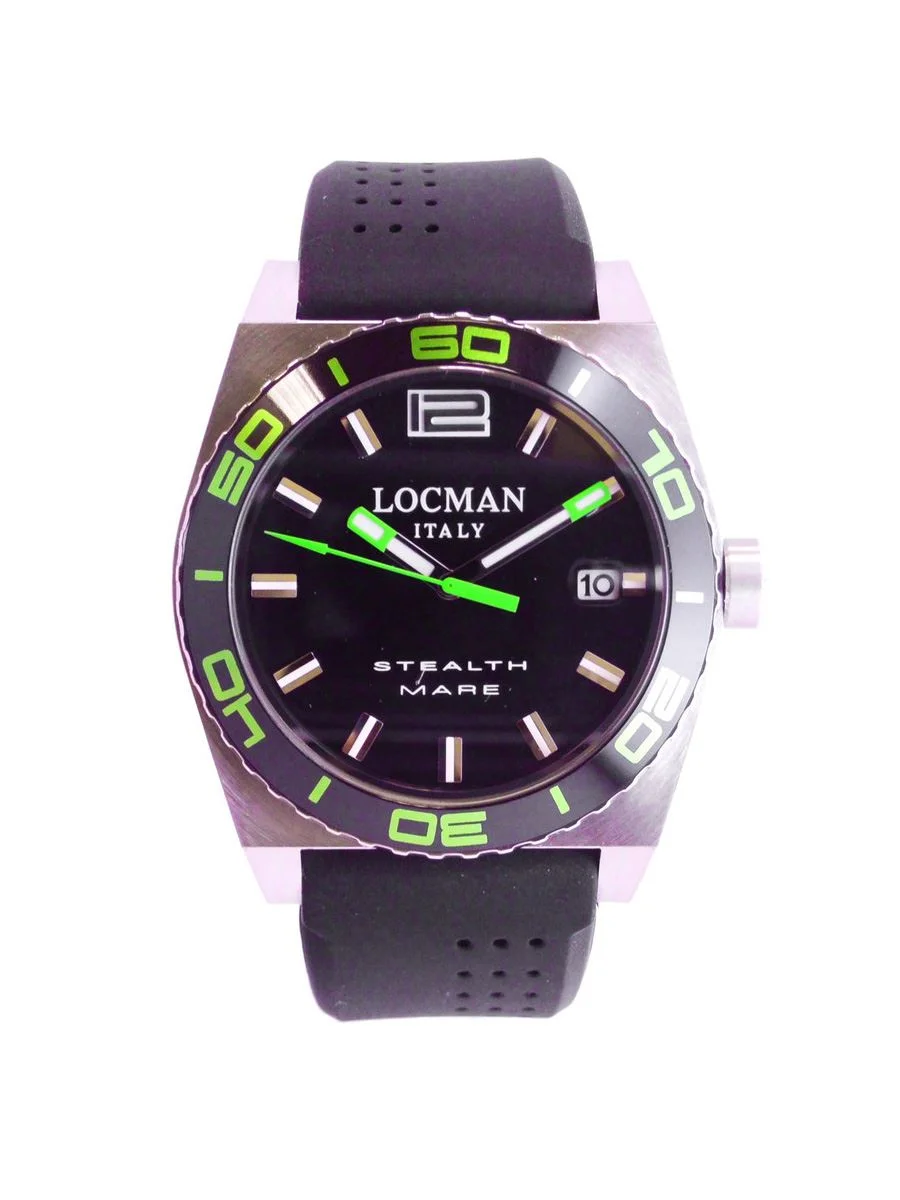 Locman 021100KG-BKASIK Stealth Kol Saati