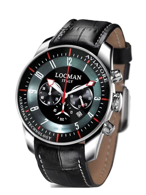 Locman 045000BKFWRGPSK Aviatore Kol Saati