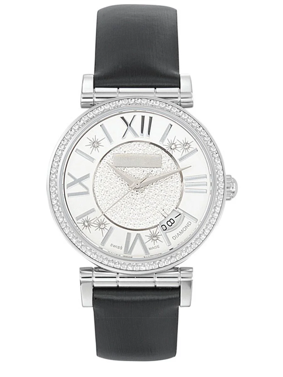 Saint Honore 752012 1PARDN Opera Small Steel Eclair Full Taşlı Kol Saati