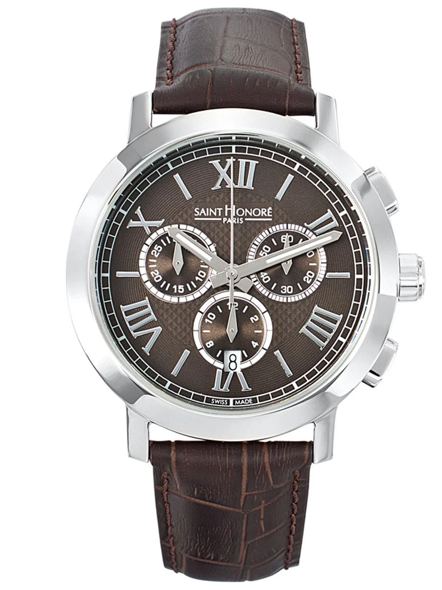Saint Honore 886020 1GRFN Trocadero 41 Mm - Quartz Chronograph Kol Saati