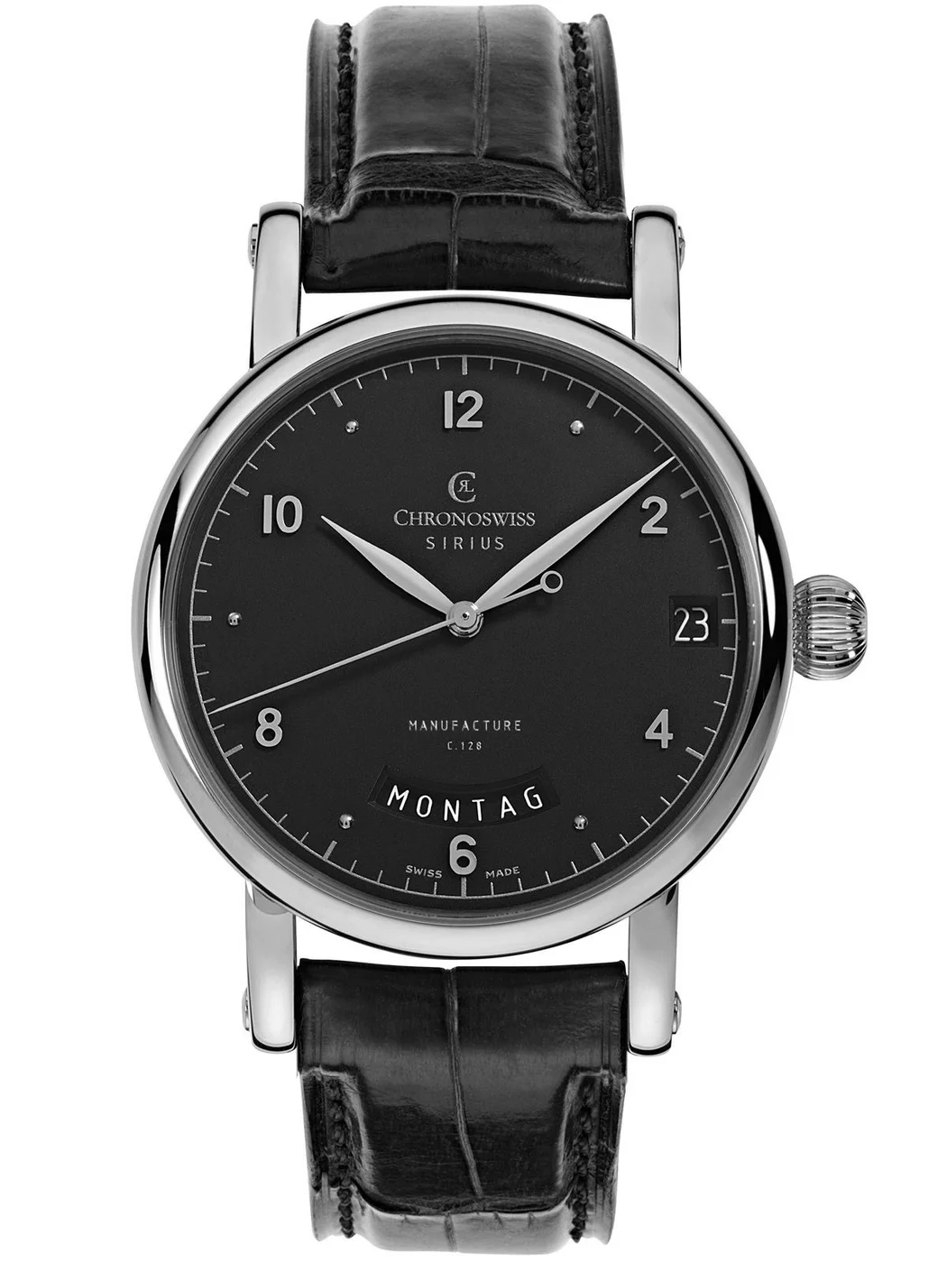 Chronoswiss CH-1923-BK Sirius Sirius Day Date Kol Saati
