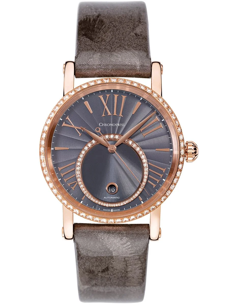 Chronoswiss CH-2821LLRD-SO-GR Lady Soul Taşlı Kol Saati