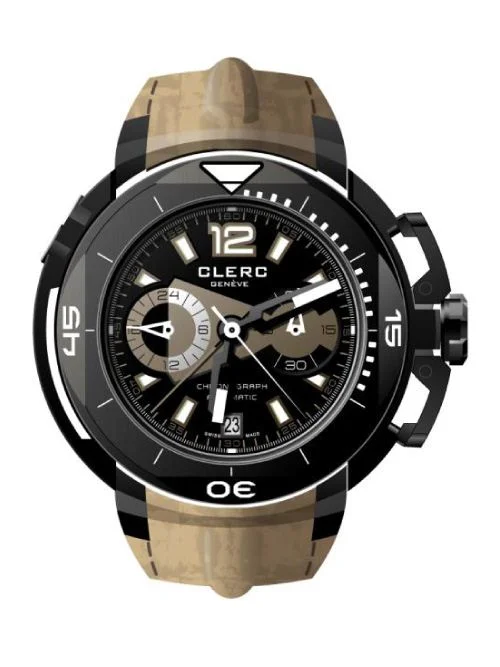 Clerc CHY-266 Hydroscaph Central Chronograph Kol Saati