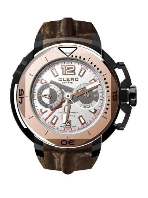 Clerc CHY-352 Hydroscaph Central Chronograph Kol Saati