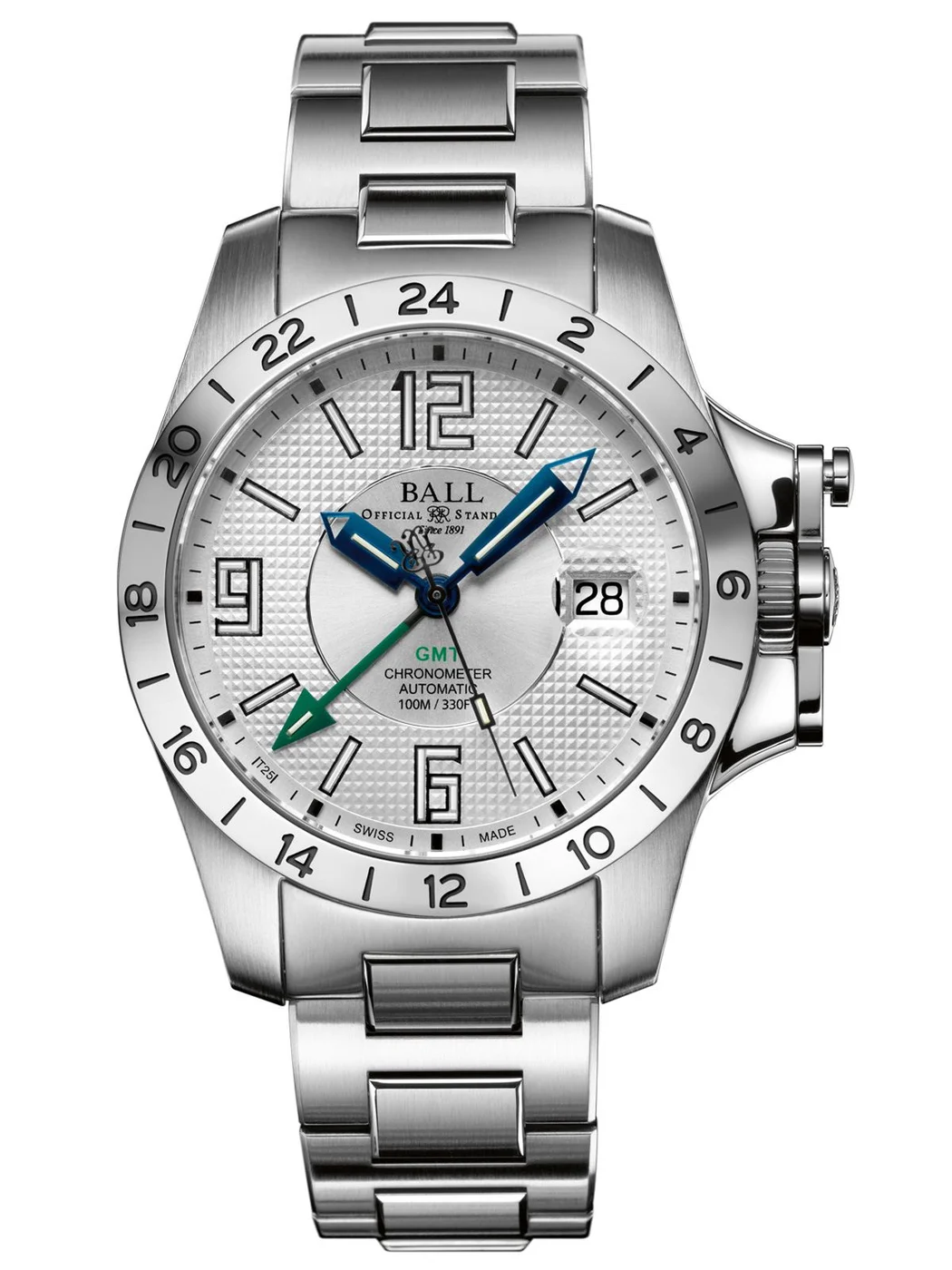 Ball GM2098C-SCAJ-WH Engineer Hydrocarbon Magnate Gmt Kol Saati